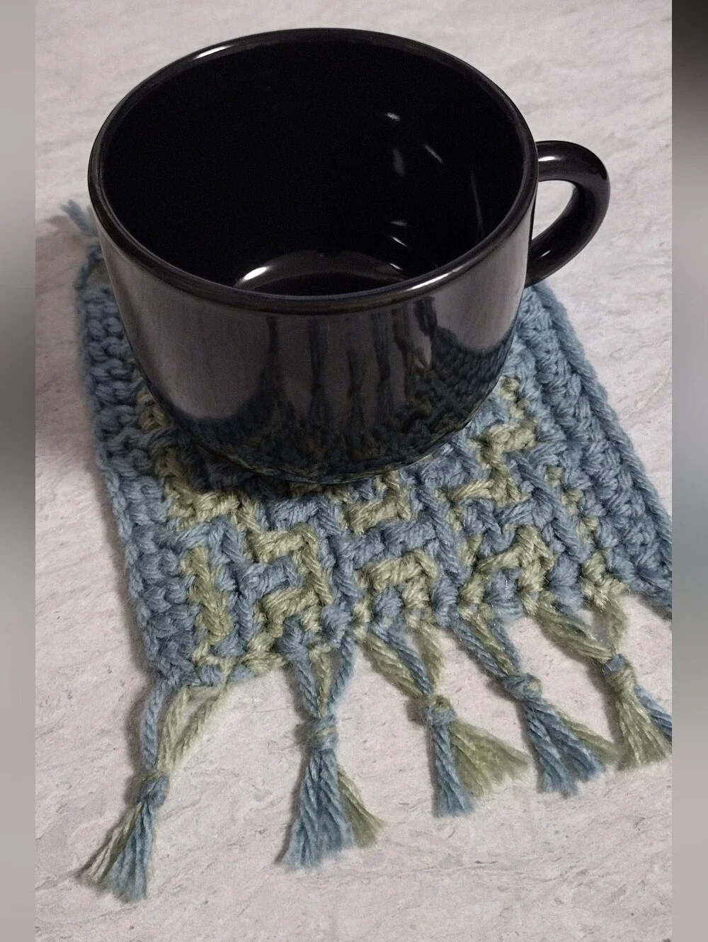 Mug Rug Coffe Cup Coaster